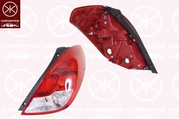 KLOKKERHOLM 31280714 Задний фонарь для HYUNDAI I20 (Хендай И20) KLOKKERHOLM 31280714 Задний фонарь для HYUNDAI I20 (Хендай И20)