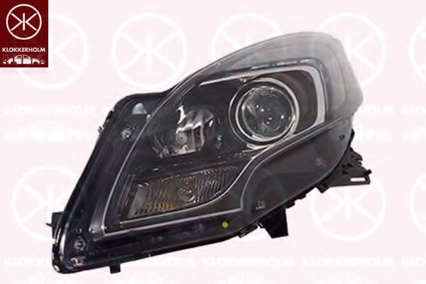 KLOKKERHOLM 50640182A1 Основная фара для OPEL ZAFIRA C (Опель Зафира с) KLOKKERHOLM 50640182A1 Основная фара для OPEL ZAFIRA C (Опель Зафира с)