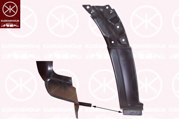 KLOKKERHOLM 3547331 Крыло для VOLKSWAGEN CRAFTER 30-35 (Фольксваген Крафтер 30-35) KLOKKERHOLM 3547331 Крыло для VOLKSWAGEN CRAFTER 30-35 (Фольксваген Крафтер 30-35)