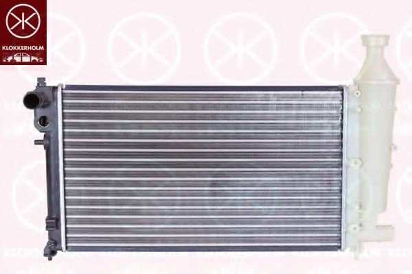 KLOKKERHOLM 5502302119 Радиатор, охлаждение двигателя 