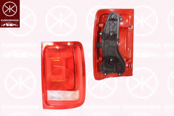 KLOKKERHOLM 95810714A1 Задний фонарь 
