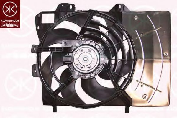 KLOKKERHOLM 5508307539 Вентилятор, охлаждение двигателя для PEUGEOT 207 (Пежо 207) KLOKKERHOLM 5508307539 Вентилятор, охлаждение двигателя для PEUGEOT 207 (Пежо 207)