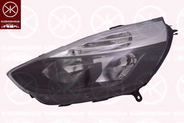 KLOKKERHOLM 60340144 Основная фара для RENAULT LUTECIA IV (Рено Лутэcиа иv) KLOKKERHOLM 60340144 Основная фара для RENAULT LUTECIA IV (Рено Лутэcиа иv)
