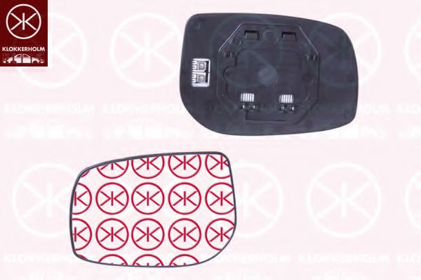KLOKKERHOLM 81551062 Зеркальное стекло, наружное зеркало для TOYOTA YARIS (Тойота/тоета Ярис) KLOKKERHOLM 81551062 Зеркальное стекло, наружное зеркало для TOYOTA YARIS (Тойота/тоета Ярис)