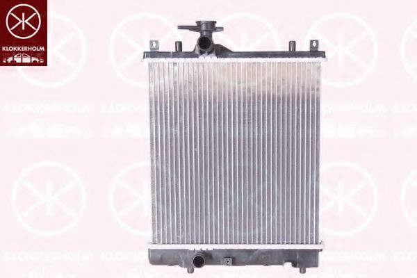 KLOKKERHOLM 6817302061 Радиатор, охлаждение двигателя 