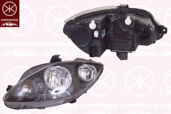 KLOKKERHOLM 66120145 Основная фара для SEAT ALTEA (Сеат Алтэа) KLOKKERHOLM 66120145 Основная фара для SEAT ALTEA (Сеат Алтэа)