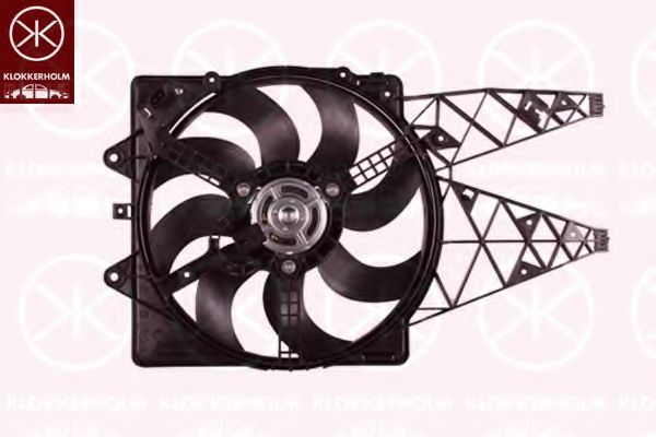 KLOKKERHOLM 20192601 Вентилятор, охлаждение двигателя для FIAT PUNTO EVO (Фиат Пунто эво) KLOKKERHOLM 20192601 Вентилятор, охлаждение двигателя для FIAT PUNTO EVO (Фиат Пунто эво)