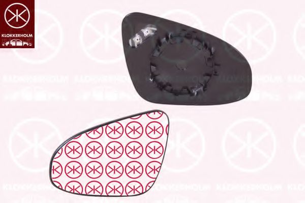 KLOKKERHOLM 81641063 Зеркальное стекло, наружное зеркало для TOYOTA YARIS (Тойота/тоета Ярис) KLOKKERHOLM 81641063 Зеркальное стекло, наружное зеркало для TOYOTA YARIS (Тойота/тоета Ярис)