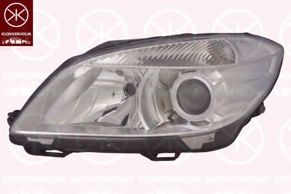 KLOKKERHOLM 75300146 Основная фара для SKODA (Шкода) KLOKKERHOLM 75300146 Основная фара для SKODA (Шкода)