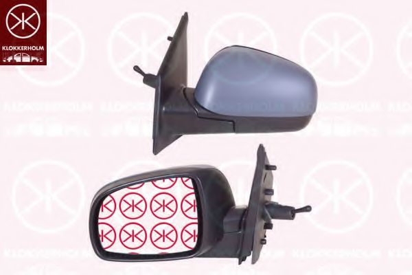 KLOKKERHOLM 16351021 Наружное зеркало для NISSAN NOTE (Ниссан Нотэ) KLOKKERHOLM 16351021 Наружное зеркало для NISSAN NOTE (Ниссан Нотэ)