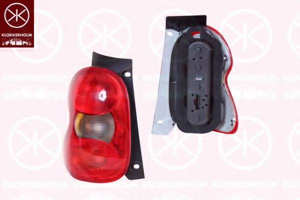 KLOKKERHOLM 35020703A1 Задний фонарь для SMART FORTWO (Смарт Форту) KLOKKERHOLM 35020703A1 Задний фонарь для SMART FORTWO (Смарт Форту)