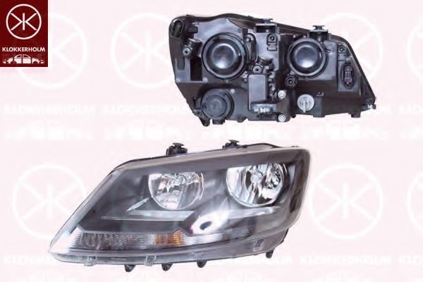 KLOKKERHOLM 66510121A1 Основная фара для SEAT ALHAMBRA (Сеат Альхамбра) KLOKKERHOLM 66510121A1 Основная фара для SEAT ALHAMBRA (Сеат Альхамбра)