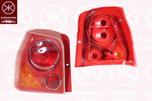 KLOKKERHOLM 66020713A1 Задний фонарь 