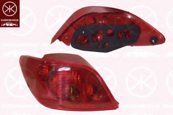 KLOKKERHOLM 55140721 Задний фонарь 
