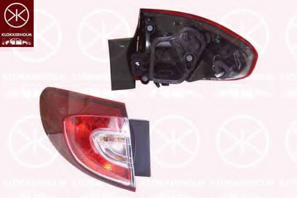 KLOKKERHOLM 60430705A1 Задний фонарь 