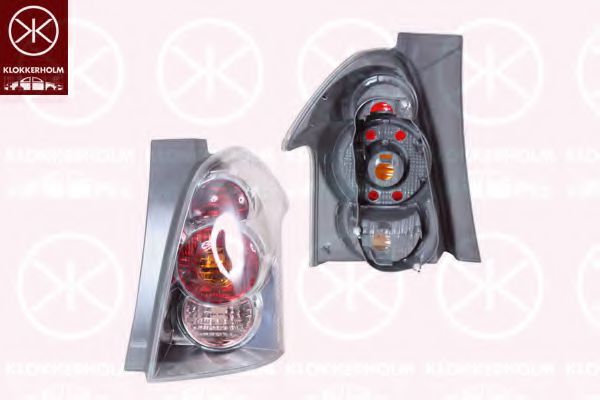 KLOKKERHOLM 81190702A1 Задний фонарь 