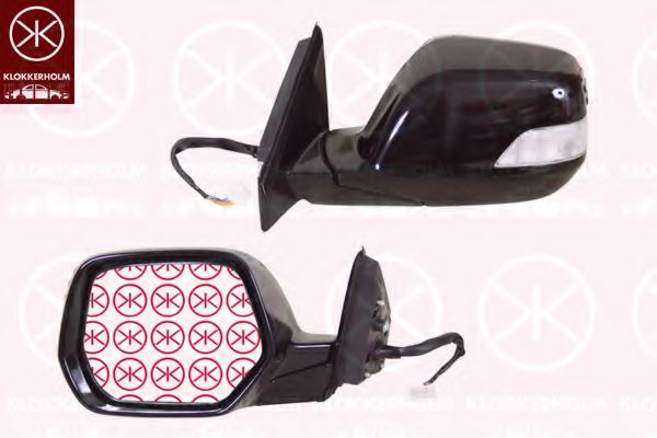 KLOKKERHOLM 29571046A1 Наружное зеркало для HONDA CR-V III (Хонда Срв 3) KLOKKERHOLM 29571046A1 Наружное зеркало для HONDA CR-V III (Хонда Срв 3)