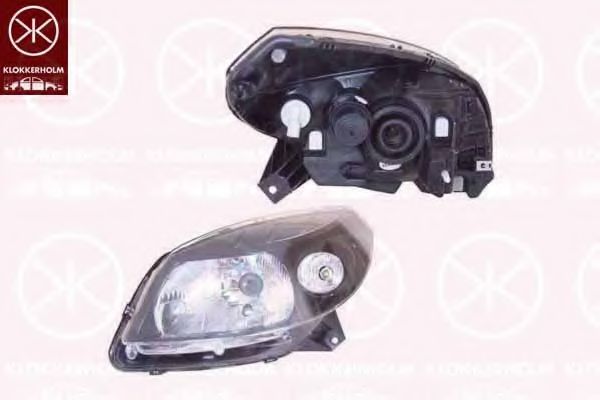 KLOKKERHOLM 13050143 Основная фара для DACIA SANDERO (Дача Сандэро) KLOKKERHOLM 13050143 Основная фара для DACIA SANDERO (Дача Сандэро)