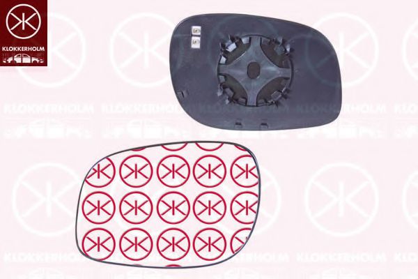 KLOKKERHOLM 64251063 Зеркальное стекло, наружное зеркало для LAND ROVER FREELANDER (Ленд ровер/лэнд ровер Фриландер) KLOKKERHOLM 64251063 Зеркальное стекло, наружное зеркало для LAND ROVER FREELANDER (Ленд ровер/лэнд ровер Фриландер)