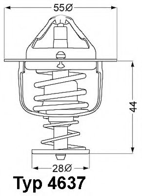 WAHLER 4637.82D Термостат, охлаждающая жидкость для MITSUBISHI MIRAGE (Митсубиши/митсубиси Мирагэ) WAHLER 4637.82D Термостат, охлаждающая жидкость для MITSUBISHI MIRAGE (Митсубиши/митсубиси Мирагэ)