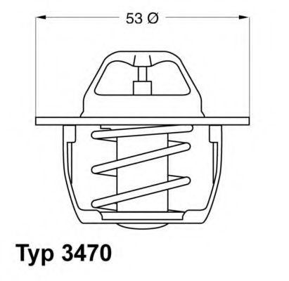 WAHLER 3470.89D50 Термостат, охлаждающая жидкость для RENAULT 9 (Рено 9) WAHLER 3470.89D50 Термостат, охлаждающая жидкость для RENAULT 9 (Рено 9)
