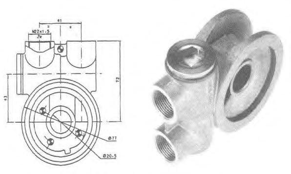 WAHLER 410692.71D Термостат, масляное охлаждение для FIAT (Фиат) WAHLER 410692.71D Термостат, масляное охлаждение для FIAT (Фиат)