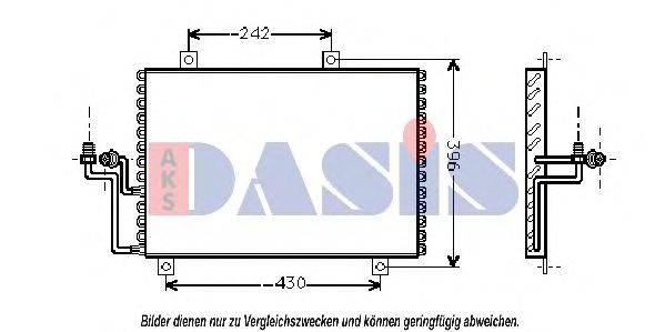 AKS DASIS 012240N Конденсатор, кондиционер для FIAT TEMPRA (Фиат Тэмпра) AKS DASIS 012240N Конденсатор, кондиционер для FIAT TEMPRA (Фиат Тэмпра)
