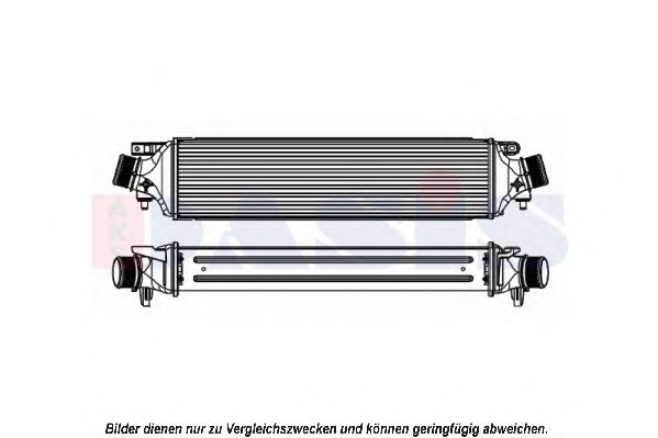 AKS DASIS 017003N Интеркулер 