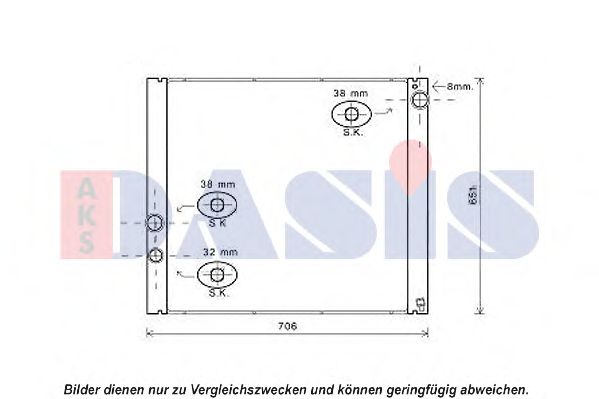 AKS DASIS 020022N Радиатор, охлаждение двигателя Автоматическая коробка передач для LAND ROVER RANGE ROVER III (Ленд ровер/лэнд ровер Рангэ ровер 3) AKS DASIS 020022N Радиатор, охлаждение двигателя Автоматическая коробка передач для LAND ROVER RANGE ROVER III (Ленд ровер/лэнд ровер Рангэ ровер 3)