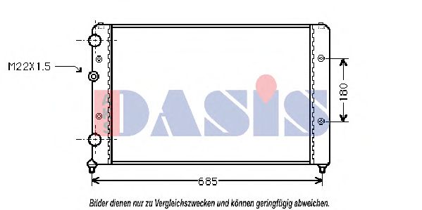 AKS DASIS 040410N Радиатор, охлаждение двигателя для SEAT IBIZA III (Сеат Ибица 3) AKS DASIS 040410N Радиатор, охлаждение двигателя для SEAT IBIZA III (Сеат Ибица 3)