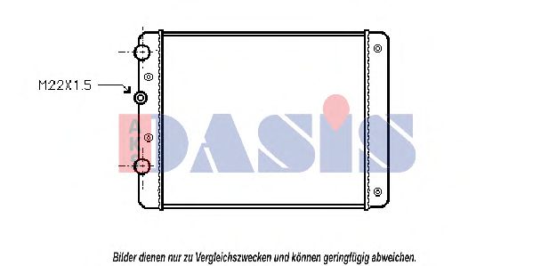 AKS DASIS 041310N Радиатор, охлаждение двигателя для VOLKSWAGEN CADDY II (Фольксваген Кадди 2) AKS DASIS 041310N Радиатор, охлаждение двигателя для VOLKSWAGEN CADDY II (Фольксваген Кадди 2)