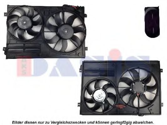 AKS DASIS 048107N Вентилятор, охлаждение двигателя справа для VOLKSWAGEN JETTA I (Фольксваген Жэтта и) AKS DASIS 048107N Вентилятор, охлаждение двигателя справа для VOLKSWAGEN JETTA I (Фольксваген Жэтта и)
