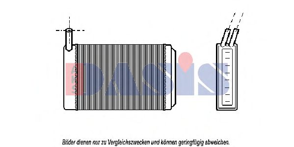 AKS DASIS 049020N Теплообменник, отопление салона для VOLKSWAGEN JETTA (Фольксваген Жэтта) AKS DASIS 049020N Теплообменник, отопление салона для VOLKSWAGEN JETTA (Фольксваген Жэтта)