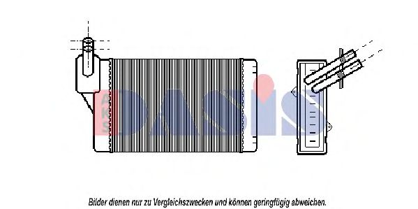 AKS DASIS 049030N Теплообменник, отопление салона механическая коробка передач для VOLKSWAGEN JETTA (Фольксваген Жэтта) AKS DASIS 049030N Теплообменник, отопление салона механическая коробка передач для VOLKSWAGEN JETTA (Фольксваген Жэтта)