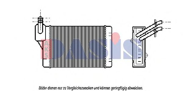 AKS DASIS 049050N Теплообменник, отопление салона механическая коробка передач для VOLKSWAGEN JETTA (Фольксваген Жэтта) AKS DASIS 049050N Теплообменник, отопление салона механическая коробка передач для VOLKSWAGEN JETTA (Фольксваген Жэтта)