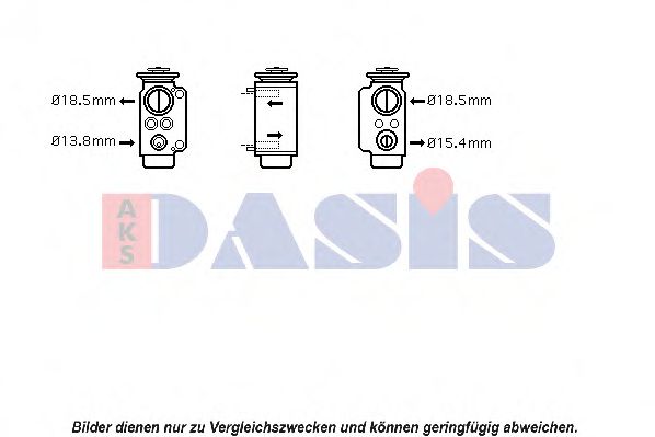 AKS DASIS 050003N Расширительный клапан, кондиционер для BMW X3 (Бмв Х3) AKS DASIS 050003N Расширительный клапан, кондиционер для BMW X3 (Бмв Х3)