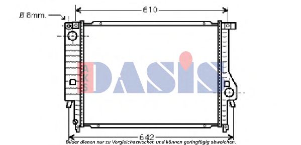 AKS DASIS 050007N Радиатор, охлаждение двигателя для BMW 7 (Бмв 7) AKS DASIS 050007N Радиатор, охлаждение двигателя для BMW 7 (Бмв 7)