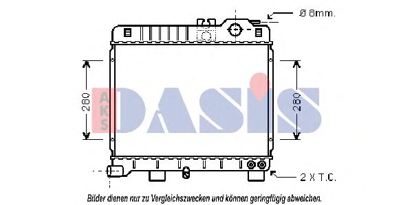 AKS DASIS 050270N Радиатор, охлаждение двигателя для BMW 3 (Бмв 3) AKS DASIS 050270N Радиатор, охлаждение двигателя для BMW 3 (Бмв 3)