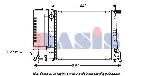 AKS DASIS 050780N Радиатор, охлаждение двигателя для BMW 3 (Бмв 3) AKS DASIS 050780N Радиатор, охлаждение двигателя для BMW 3 (Бмв 3)