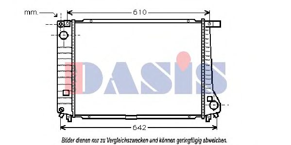 AKS DASIS 050960N Радиатор, охлаждение двигателя для BMW 7 (Бмв 7) AKS DASIS 050960N Радиатор, охлаждение двигателя для BMW 7 (Бмв 7)