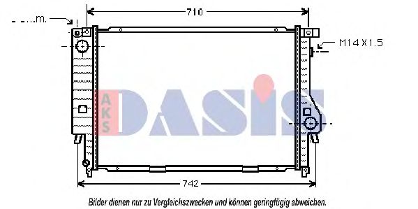 AKS DASIS 051040N Радиатор, охлаждение двигателя для BMW 7 (Бмв 7) AKS DASIS 051040N Радиатор, охлаждение двигателя для BMW 7 (Бмв 7)