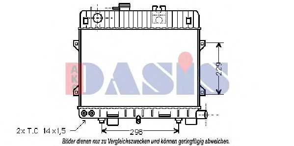 AKS DASIS 051570N Радиатор, охлаждение двигателя для BMW 3 (Бмв 3) AKS DASIS 051570N Радиатор, охлаждение двигателя для BMW 3 (Бмв 3)