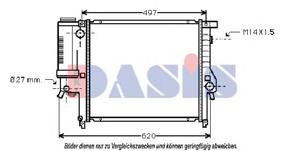 AKS DASIS 051990N Радиатор, охлаждение двигателя для BMW 3 (Бмв 3) AKS DASIS 051990N Радиатор, охлаждение двигателя для BMW 3 (Бмв 3)