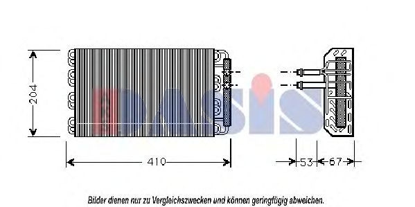 AKS DASIS 052350N Испаритель, кондиционер для BMW 7 (Бмв 7) AKS DASIS 052350N Испаритель, кондиционер для BMW 7 (Бмв 7)