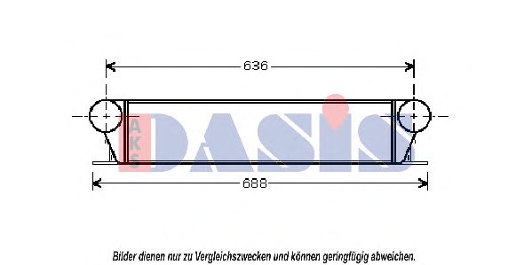 AKS DASIS 057003N Интеркулер для BMW 7 (Бмв 7) AKS DASIS 057003N Интеркулер для BMW 7 (Бмв 7)