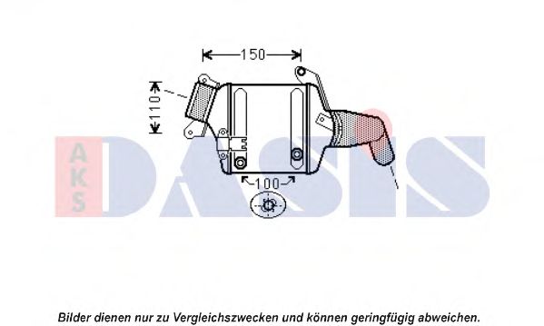 AKS DASIS 057007N Интеркулер для BMW 7 (Бмв 7) AKS DASIS 057007N Интеркулер для BMW 7 (Бмв 7)