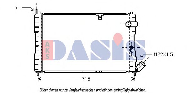 AKS DASIS 060320N Радиатор, охлаждение двигателя для CITROëN (Cитроëн) AKS DASIS 060320N Радиатор, охлаждение двигателя для CITROëN (Cитроëн)