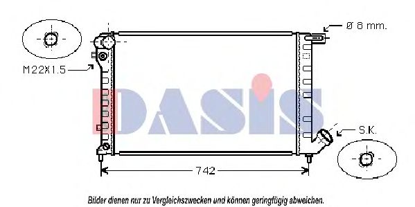 AKS DASIS 060890N Радиатор, охлаждение двигателя для PEUGEOT (Пежо) AKS DASIS 060890N Радиатор, охлаждение двигателя для PEUGEOT (Пежо)