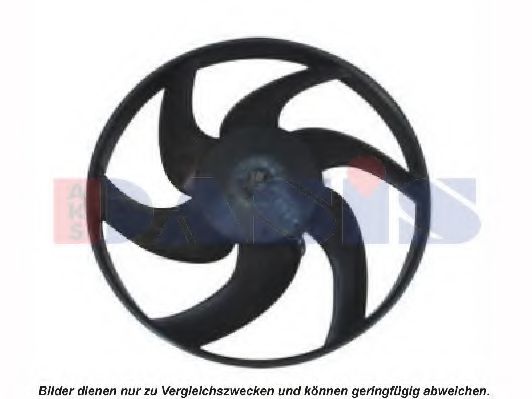 AKS DASIS 068800N Вентилятор, охлаждение двигателя механическая коробка передач для PEUGEOT 306 (Пежо 306)