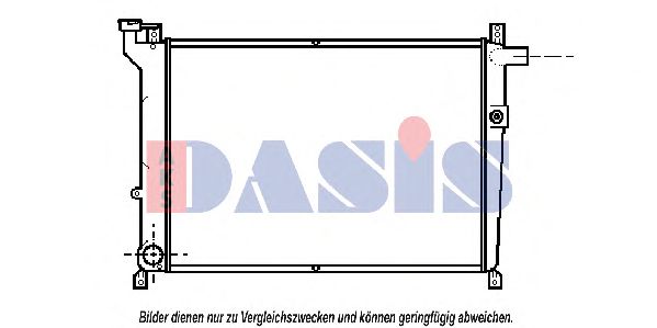 AKS DASIS 070920N Радиатор, охлаждение двигателя для NISSAN (Ниссан) AKS DASIS 070920N Радиатор, охлаждение двигателя для NISSAN (Ниссан)